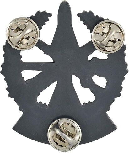U.S. Army Master Gunner Identification Badge Silver Oxide Finish in Saudi Arabia