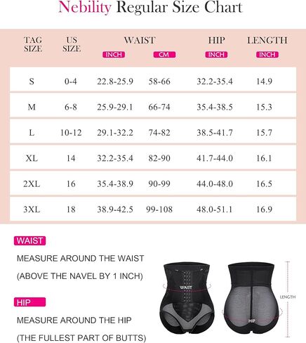 Nebility Shapewear Tummy Control Panties for Women Plus Size Faja Body Shaper Butt Lifter Panty High Waisted Shorts in Kuwait