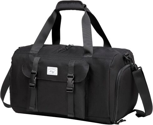 Kids Overnight Duffle Bags,Kasqo Boys Travel Bag Water Resistant Sports Gym Duffel Bag for Teens Girls Sleepover Bag School Weekender Carry On Tote with Shoes Compartment Dry Wet Pocket,Blue Cars in Kuwait