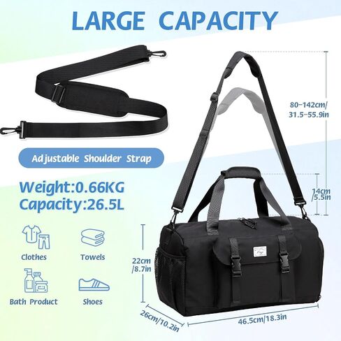 Kids Overnight Duffle Bags,Kasqo Boys Travel Bag Water Resistant Sports Gym Duffel Bag for Teens Girls Sleepover Bag School Weekender Carry On Tote with Shoes Compartment Dry Wet Pocket,Blue Cars in Kuwait