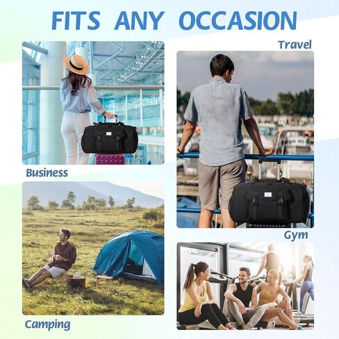 Kids Overnight Duffle Bags,Kasqo Boys Travel Bag Water Resistant Sports Gym Duffel Bag for Teens Girls Sleepover Bag School Weekender Carry On Tote with Shoes Compartment Dry Wet Pocket,Blue Cars in Kuwait