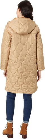 U.S. POLO ASSN. Long Hooded Quilted Duster Jacket in Saudi Arabia