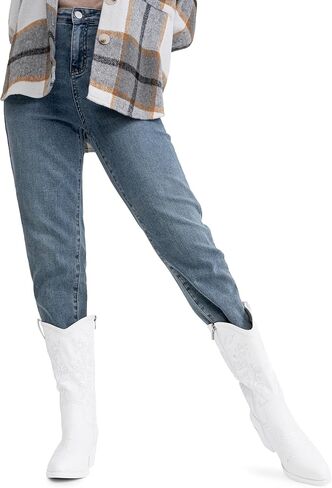 Vepose Women's 9803 Embroided Cowboy Boots Point Toe Cowgirl Boots for Women in Kuwait