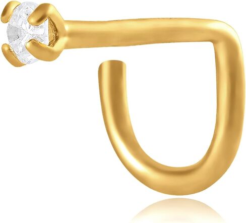 Amazon Collection 14k Gold Nose Pin in Saudi Arabia