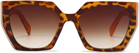 نظارات شمسية عصرية من HJSTES للنساء والرجال بإطار مربع سميك كبير الحجم مع حماية من الأشعة فوق البنفسجية in Kuwait