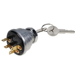 Ignition Switch with 2 Keys AT21880 for John Deere Tractor 1020 1520 1620 2020 2030 450 570 480A 400 440 300 350 380 540 480