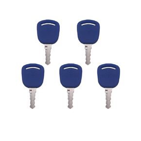 5 Pcs 14601 Ignition Key for Ford New Holland Tractor Case IH 82003267 82030143 F0NN11603AA