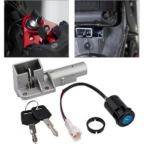 2 أسلاك مفتاح الإشعال مفتاح التشغيل لـ Sur Ron/Segway، مجموعة مفاتيح التشغيل والإيقاف، أسطوانة قفل الإشعال مع مفتاحين لـ Sur Ron X S Light Bee X/Segway X160 X260 in Kuwait