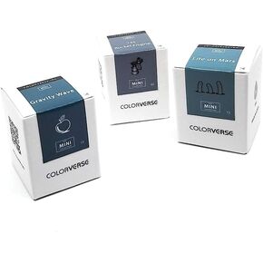 Colorverse Ink - The Mini Collection - 3 Pack - 5ml Fountain Pen Ink Bundle - #15 Gravity Wave, #62 75t Rocket Engine & #72 Life on Mars