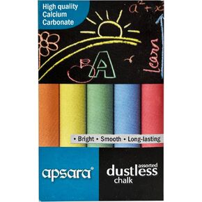 Apsara Assorted Dustless Chalks