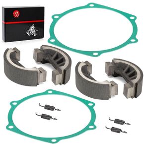 4x Brake Shoe Set w/Springs & Gasket For John Deere 750 770 790 Tractor Replaces OEM M805735 CH15072