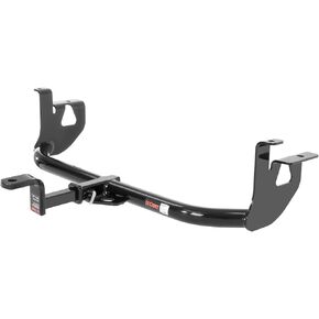CURT 110743 Class 1 Trailer Hitch with Ball Mount, 1-1/4-In Receiver, Fits Select Volkswagen GTI, Rabbit