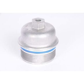 GM Genuine Parts 12583470 Engine Oil Filter, Cap, and Cap Seal (O-Ring)