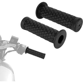 PSLER 25MM 1" Handlebar Grip - OEM:53145-MM8-000 25mm Right Grip Dual Throttle Tube & Left Handlebar Grip Suitable for VT XVS Shadow 400/600/750/1100/1300