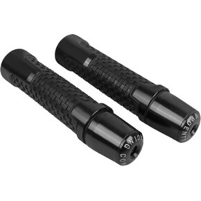 Universal Motorcycle Handlebar Grips 7/8" 22mm Bar End Weights Compatible with Ninja 400 650 1000 KLR 650 Z900 Z650 Z900RS ZX10R ZX6R ZX12R Z800 Z750 Z125 Z400 Z300