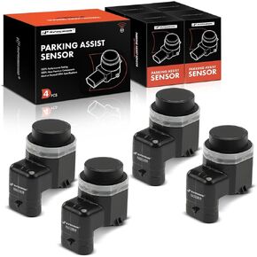 A-Premium 4-PC Reverse Backup Parking Assist Sensor Compatible with Select Land Rover Models - Range Rover 2010-2015, Range Rover Evoque 2012-2015, Range Rover Sport 2014-2015, LR4 2010-2015