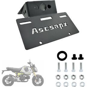 الحاجز مزيل أطقم 2023 MSX125 لوحة ترخيص قوس الخلفية لوحة ترخيص حامل الذيل مرتب لهوندا Grom MSX125 2022 2023 2024 in Kuwait