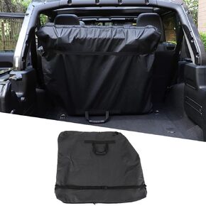 CheroCar Freedom Top Panels Storage Bag for Jeep Wrangler JK JKU JL JLU 2 door 4 door Hard Top Models JT Gladiator(Black)