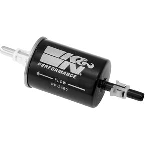 K&N Gasoline Fuel Filter: High Performance Fuel Filter, Premium Engine Protection, Compatible with 1991-2006 GM Truck/Passenger Car Fuel Injected Gasoline Engines, PF-2400