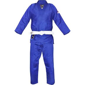 Fuji Single Weave Judo Gi Uniform - Kids & Adults Cotton Training Gi for Judo and Karate