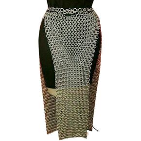 Chain Mail Fancy Long Skirt Aluminum Butted Chainmail Skirt 10 Mm Ring-1