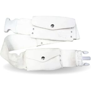 Belt of Hajj/Umrah ihram for Men-Unstiched And Free Size Adjustable Belt,White- with Tasbeeh-Perfect for Hajj and Umrah