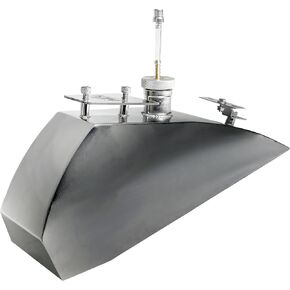 Stainless Steel Gas Fuel Tank for Coleman BT200X 196cc Hisun HS200-7 Mini bike parts