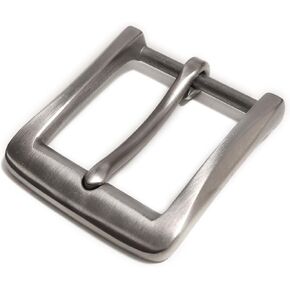 Plate Buckle Solid Alloy Vintage Style Belt Buckle 1 1/2" 38mm For Leather Belt With Gift Box