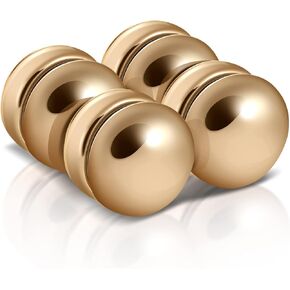 4PCS Hijab Magnet, Strong Hijab Magnets Pins Multi-Use Scarf Magnets for Women Girls Kids Scarf Magnets for Hijab (Gold)