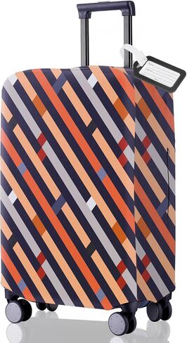 Travel Luggage Cover Suitcase Protector Scratch-Resistant Fit 19-31 Inch Suitcase, Not Included Suitcase (F-S-002, XL(28-29 inch)) in Saudi Arabia