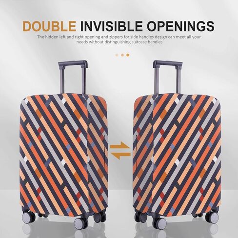 Travel Luggage Cover Suitcase Protector Scratch-Resistant Fit 19-31 Inch Suitcase, Not Included Suitcase (F-S-002, XL(28-29 inch)) in Saudi Arabia