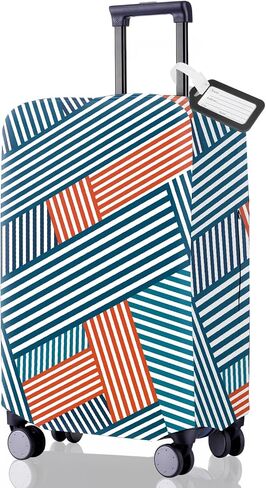Travel Luggage Cover Suitcase Protector Scratch-Resistant Fit 19-31 Inch Suitcase, Not Included Suitcase (F-S-002, XL(28-29 inch)) in Saudi Arabia