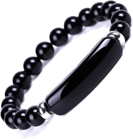 Link Pheromone Bracelet for Women 8mm Healing Crystal Beads Stretch Bracelet Pink Love Rose Quartz Pheromone Bracelet Handmade Good Luck Energy Bangle Jewelry in Saudi Arabia