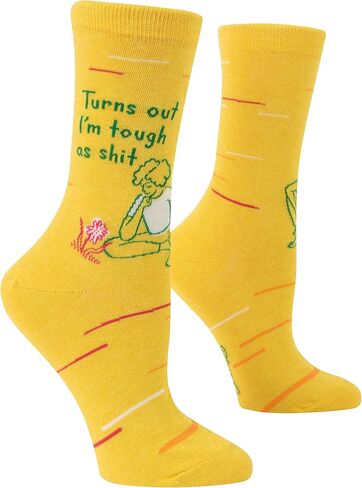 Blue Q Women's Novelty Crew Socks - (Womens Size 5-10) in Saudi Arabia