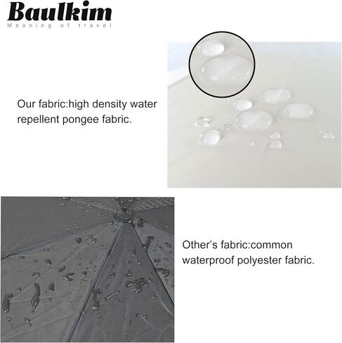 16 Ribs 48" Stick Umbrella Auto Open Solid Color Fashionable and Simple，Arc Classic Wood Handle，Windproof Unbreakable Stick Rain Umbrella(creamwhite) in Saudi Arabia