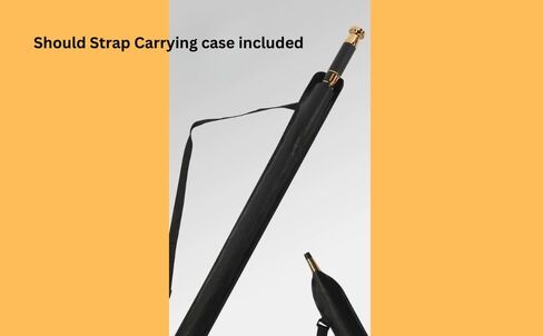 مظلة فاخرة، مصممة لأداء فائق مع حماية فائقة مقاومة للماء من الأشعة فوق البنفسجية ومقبض من ألياف الكربون المفتوحة تلقائيًا ومقاوم للرياح (أسود/كروم) in Kuwait