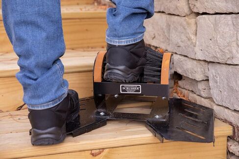 Shoe/Boot Brush & Scrubber - The Deluxe Scrusher Boot & Shoe Cleaner, Weather Resistant Boot Scrubber in Saudi Arabia
