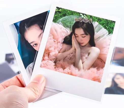 50 عبوة من أكمام Kpop بولارويد من Baskiss، غطاء واقي فائق الوضوح وسميك للغاية 200 ميكرون، مثالي لبولارويد المربع القياسي مقاس 88 × 108 مم، غير قابل للغلق (50P - 92 × 110 مم) in Saudi Arabia