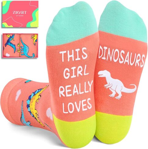 Zmart Cute Farm Animal Socks for Girls; Pigs Socks Pigs Gifts Goats Gifts Dinosaurs Socks Kids in Saudi Arabia