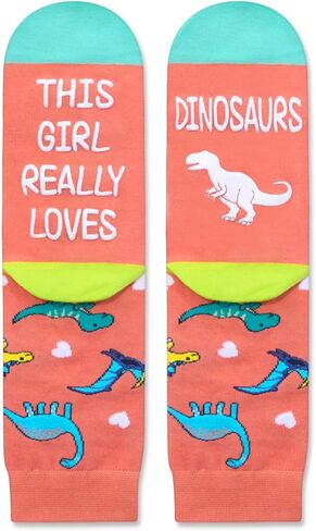 Zmart Cute Farm Animal Socks for Girls; Pigs Socks Pigs Gifts Goats Gifts Dinosaurs Socks Kids in Saudi Arabia