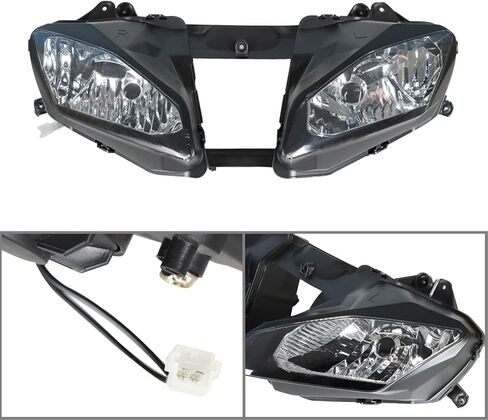 LABLT دراجة نارية الجبهة العلوي كشافات استبدال لياماها YZF R6 YZFR6 2008-2016 in Saudi Arabia