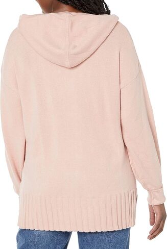 Calvin Klein Jeans Women's Long Puff Sleeve Hooded Sweater in Saudi Arabia