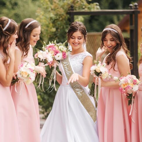 XunYee Boho Bride to Be Set وشاح العازبة من الخيش + حجاب مع حافة شريطية ومشط لحفلات الزفاف وحفلات الزفاف وحفلات توديع العزوبية in Saudi Arabia