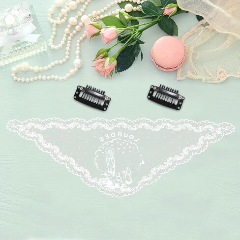 حجاب الكنيسة الكاثوليكية مانتيلا، مانتيلا لنساء الكنيسة، حجاب الكنيسة (أبيض 1) in Kuwait