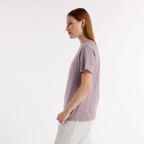 New Balance Women's Sport Essentials Jersey Logo T-Shirt in Saudi Arabia