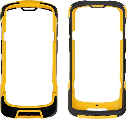 جراب واقٍ TC53 غطاء متين لجهاز Zebra رمز TC53 TC58 ماسح الباركود للكمبيوتر المحمول، ممتص الصدمات القوي من مادة TPU باللونين الأسود والأصفر in Kuwait