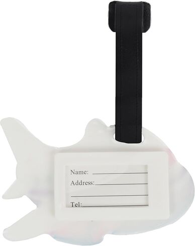 Travel Themed Luggage Tag Travel ID for Suitcases - Set of 2 (Pink) in Kuwait