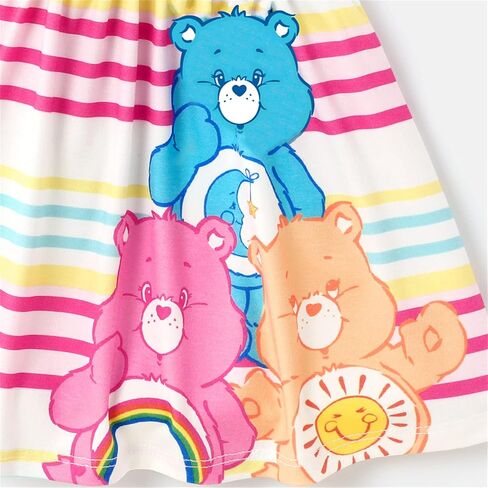 PATPAT Care Bears Girl Strap Dress Girl A Line Sundress Striped Cami Dress for Infant to Toddler in Saudi Arabia