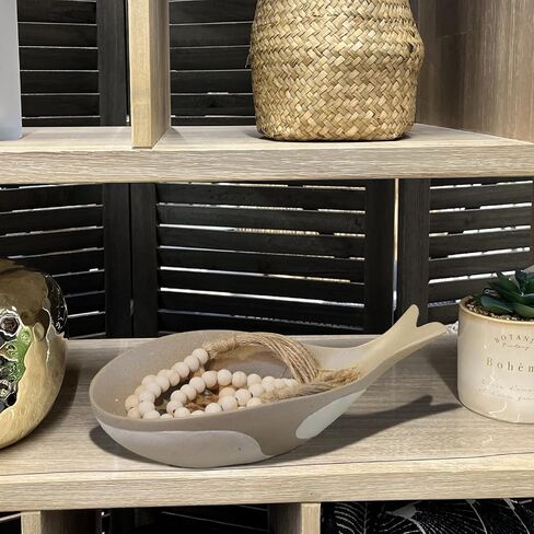 Centerpiece Table Decorations Decorative Bowl - Resin Whale Candy Keys Storage Bowl, Modern Style Art Storage Bowl for Living Room Table Decor 12.25 X 7 X 3.5 Inch in Saudi Arabia