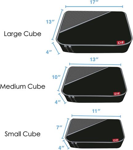 the Vagabond 5 Piece Packing Cubes - Packing Cube Set for Travel in Saudi Arabia